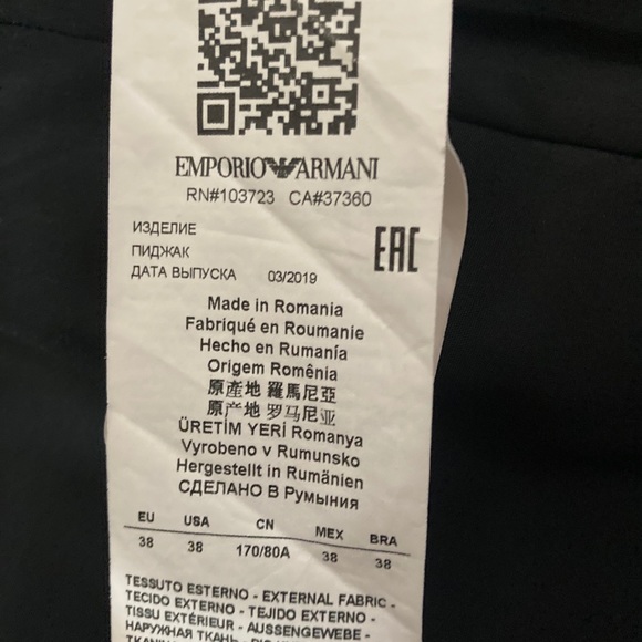 Armani single-breasted polka dot jacket - Picture 5 of 5